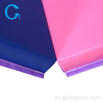 Cojín plegable para ejercicios con colchoneta de gimnasia